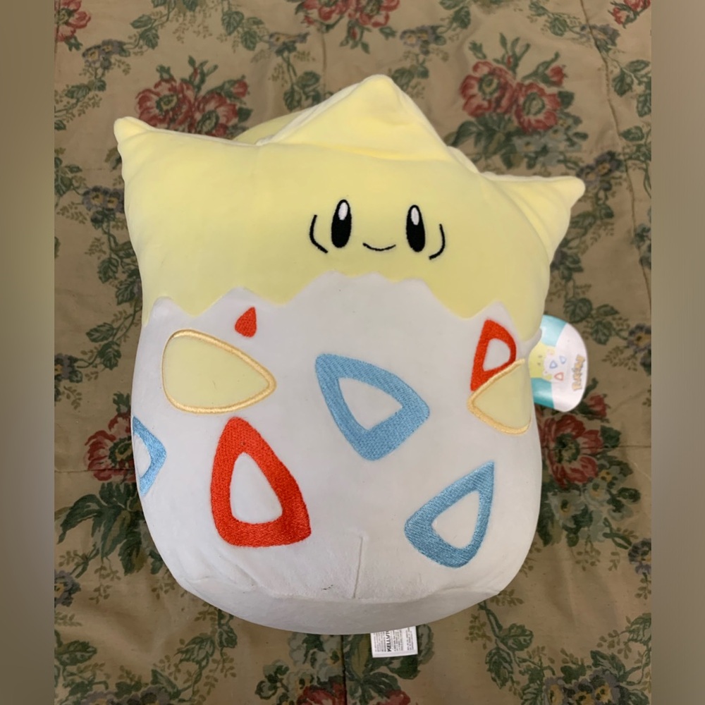 Pokemon TOGEPI Squishmallow Plush NEW 10" w/Tags Squishmallows 2023!